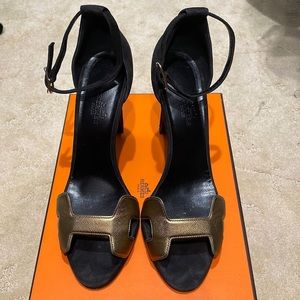 Hermes Heeled Sandals